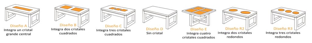 Diseño mesas de centro